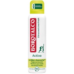 Borotalco Deodorant spray, Unisex, 150 ml, Active Citrus Lime Fresh