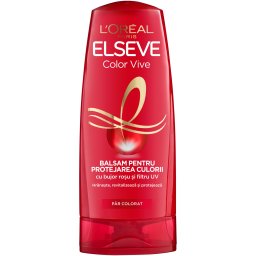 L Oreal Elseve Balsam, 400 ml, Color Vive, pentru par vopsit