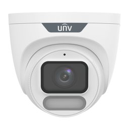 Camera IP Wise-ISP, ColorHunter, 8MP, lentila 2.8mm, DualLight, Microfon, PoE, color 24/7 - UNV IPC3628LE-ADF28K-WP