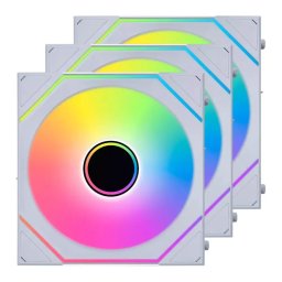 LIAN LI UNI FAN SL-INF Wireless 120mm alb 3 bucăţi set control