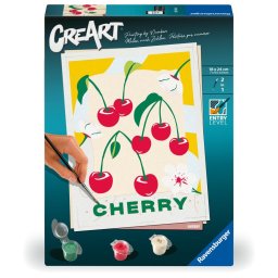 Ravensburger - CreArt pictura pe numere pentru adulti cirese