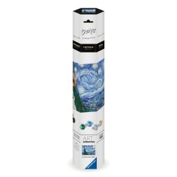 Ravensburger - CreArt pictura pe numere pentru adulti Tablou Canvas Van Gogh noapte instelata