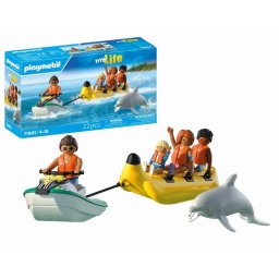 Playmobil - Jucarie de rol Plimbare pe mare cu banana