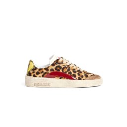 DSQUARED Sneakers SNW032302208448 M4191 maculato+rosso+oro