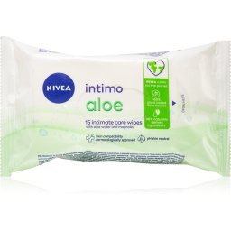 NIVEA Intimo Aloe servetele umede pentru igiena intima 15 buc