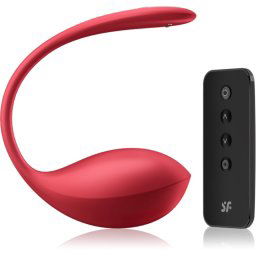 Satisfyer Shiny Petal ou vibrator Red 11 cm