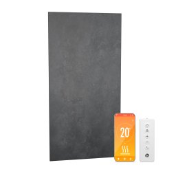Blumfeldt Heat Square| Încălzire cu infraroșu, Control WiFi, 700 W, IP44 (HTR10-BlHSq-60120-St)