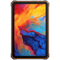 Blackview Active 8 Pro Rugged Tab 8GB/256GB, 10.36-inch FHD+ 1200x2000 IPS LCD, Octa-core, 16MP Front/48MP Back Camera, Battery 22000mAh, 33W wired charging, USB Type-C, Android 13, SD card slot, MIL-STD-810H, Orange