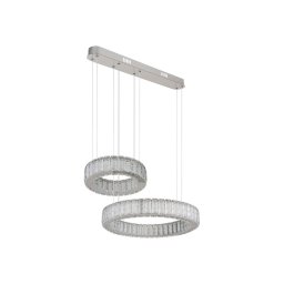 Lustră LED dimabilă pe cablu Globo 67162-80 MUCKY 80W/230V 2700-6000K + telecomandă