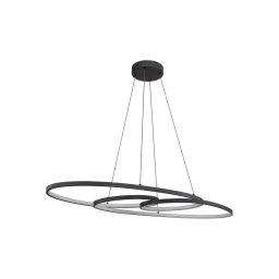 Lustră LED pe cablu Globo 67177-40 SPIRA LED/39W/230V 2700/4000/6500K