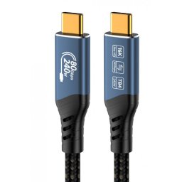 Cablu USB 4 type C 16K60Hz/4K120hz 240W 1.5m, ku4ca15
