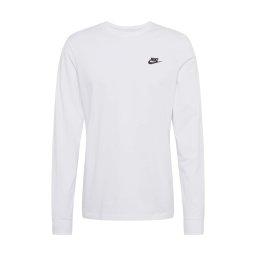 Nike Sportswear Tricou 'Club' negru / alb