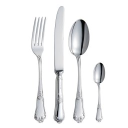 FLOREALE Set tacamuri Argint masiv AG 925 24 piese