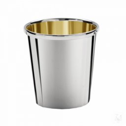 CARDINALE Pahar argint masiv placat cu aur cca 200 ml