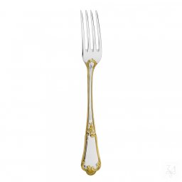 FLOREALE Furculita masa Argint masiv Decor Aur 24K