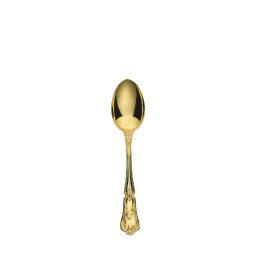 BAROCCO Schiavon Lingura ceai Argint masiv Placata integral Aur 24K