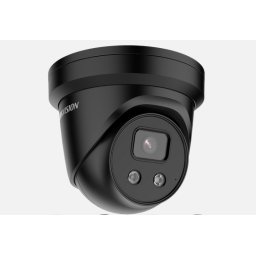 Camera supraveghere Hikvision IP turret DS-2CD2383G2-IU(2.8mm)BLACK, 8MP, culoare neagra, Acusens - filtrarea alarmelor false dupa corpul uman si masini, microfon audio incorporat, senzor 1/2.8" Progressive Scan CMOS, rezolutie 3840 × 2160@20fps, iluminar