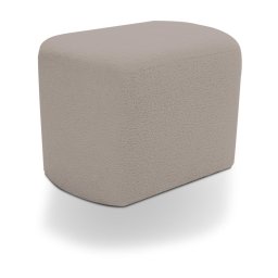 Taburet design ESTRELA 43x63 cm, bej, modern și elegant