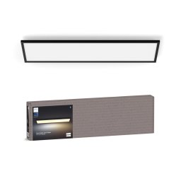 Plafonieră LED dimabilă Philips Hue AURELLE LED/39W/230V 120x30 cm negru