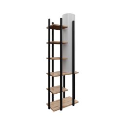 Lampadar cu rafturi MODA DOR 1xE27/40W/230V negru/maro