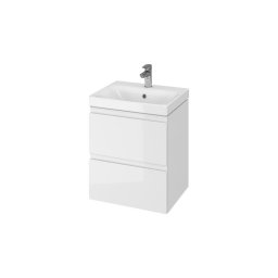 Cersanit MODUO S801-230-DSM – dulap de baie suspendat cu lavoar, 50 cm, alb
