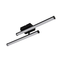 Plafonieră LED Globo 67342-12 KIRINA LED/12W/230V 3000K negru