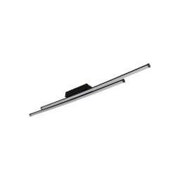 Plafonieră LED Globo 67342-24D KIRINA LED/24W/230V 3000K negru