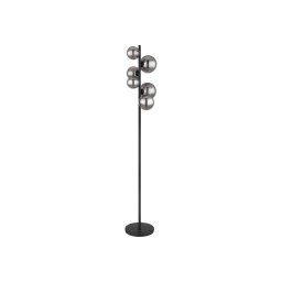 Lampadar LED Globo 56133-6S RIHA 6xG9/3,5W/230V fumuriu/negru