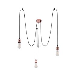 Lustră pe cablu Globo A32-3 OLIVER 3xE27/40W/230V spider