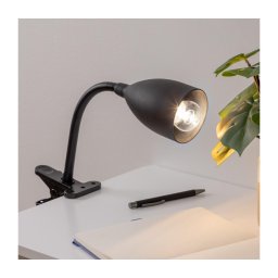 Lampă cu clemă Atmosphera SILY 1xE14/7W/230V negru