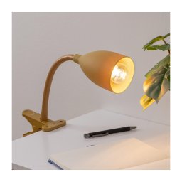 Lampă cu clemă Atmosphera SILY 1xE14/7W/230V auriu