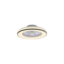 Ventilator LED RGBW dimabil de tavan JUST LIGHT. 14447-18 LENO LED/44W/230V + telecomandă