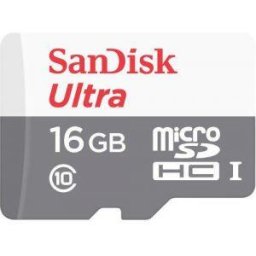 Sandisk Ultra Android Microsdhc 16 GB 80mb/S Class 10 Uhs-I