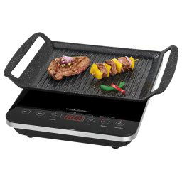 ProfiCook PC-ITG 1130 gratar de masa cu inductie, 2000W, negru