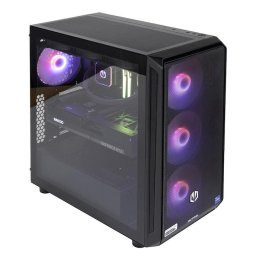 PC Desktop Actina 9800X3D, 32GB RAM, 2TB SSD, NVIDIA GeForce RTX 5090, 1000W, Windows 11 Home, Negru