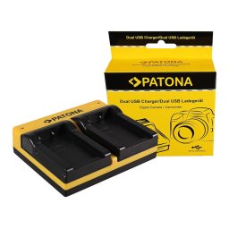 Patona Dual incarcator pentru Konica Minolta Minolta NP-200 Dimage X Xg Xi Xt Xt Biz inkl. Micro-USB Kabe
