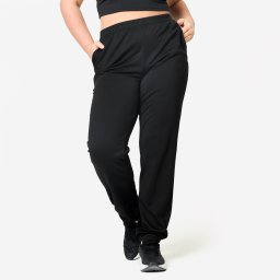 Pantalon călduros și confortabil fitness Negru Damă