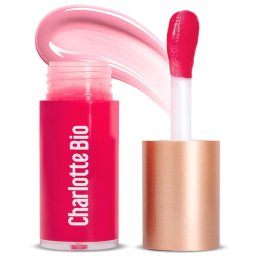 Ulei BIO buze Raspberry Silk, cu ulei de ricin, ulei de argan si ulei de caise Charlotte Bio