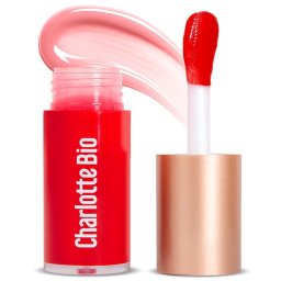 Ulei BIO buze Crush Red, cu ulei de ricin, ulei de argan si ulei de caise Charlotte Bio