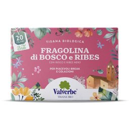Ceai BIO capsuni salbatice si coacaze negre Valverbe