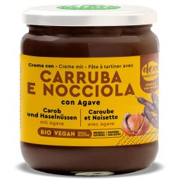 Crema BIO vegana, cu alune de padure, pudra de roscove si agave Deanocciola