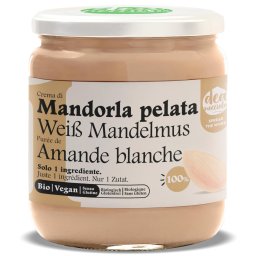 Crema BIO alba din 100% migdale decojite Deanocciola