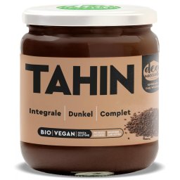 Crema BIO tahini integrala, din 100% seminte de susan prajite Deanocciola