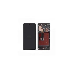 Display cu touchscreen si rama Huawei P30 Pro, Black