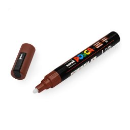 Marker universal UNI PC-5M Posca, 1.8-2.5 mm, maro inchis