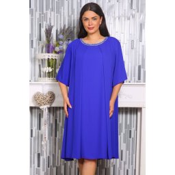 Rochie din Voal Karola Albastru electric