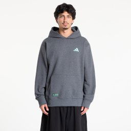 Hanorac adidas Mercedes - AMG Petronas Formula One Team Premium Sweat Hood Dark Grey Heather