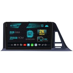 Navigatie Toyota C-HR (2016-2020), Android 13, X-Octacore 8GB RAM + 256GB ROM, 9.5 Inch - AD-BGX9008+AD-BGRKIT073