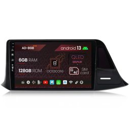 Navigatie Toyota C-HR (2016-2020), Android 13, B-Octacore 6GB RAM + 128GB ROM, 9 Inch - AD-BGB9006+AD-BGRKIT074