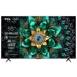 Televizor TCL Mini LED 55Q6C 138cm 55inch Google TV Ultra HD 4K Black